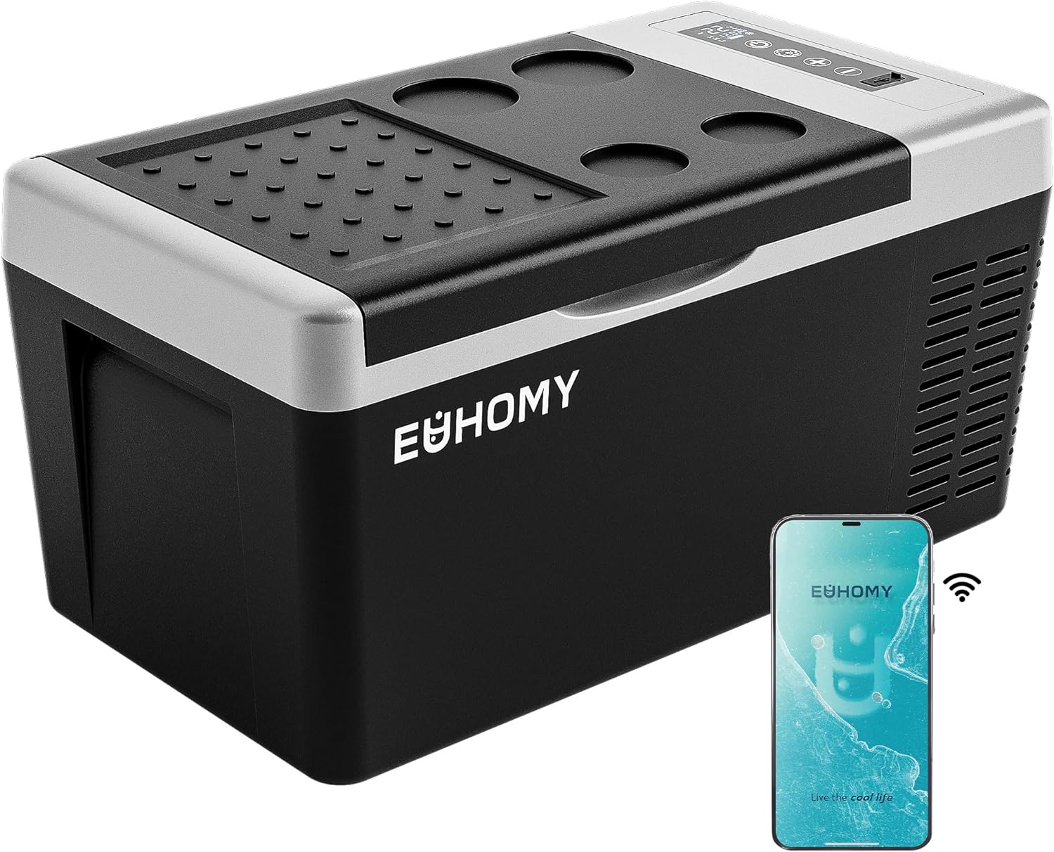 EUHOMY 12 Volt Refrigerator, 19QT(18L)